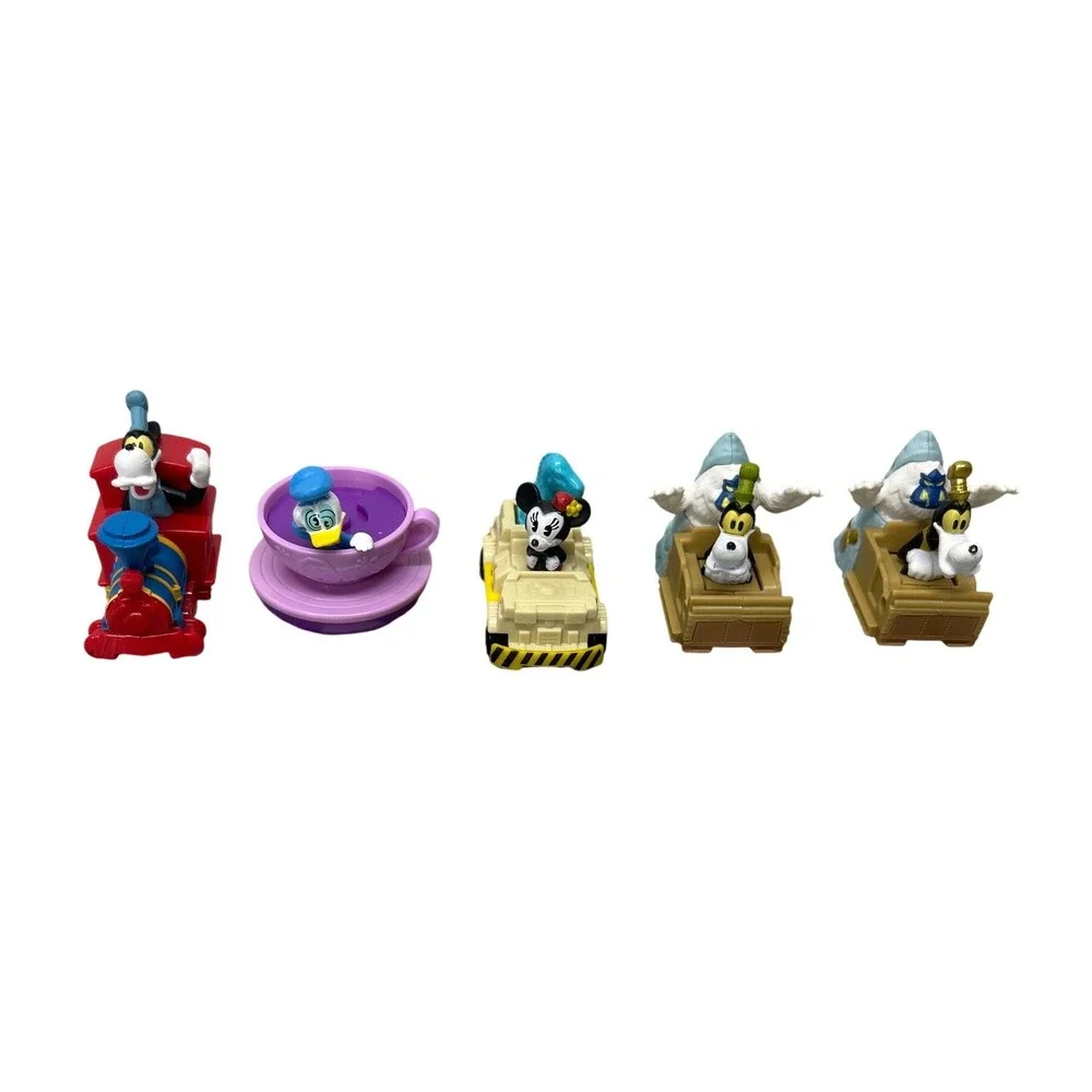 Disney McDonald's Happy Meal Toy Lot Mickey Minnie Donald Goofy‎